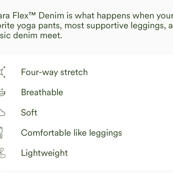 Halara Flex High-Waisted Rolled Hem Jeans, Size Small - Picture 10 of 11